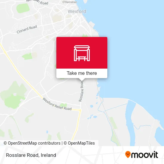 Rosslare Road map