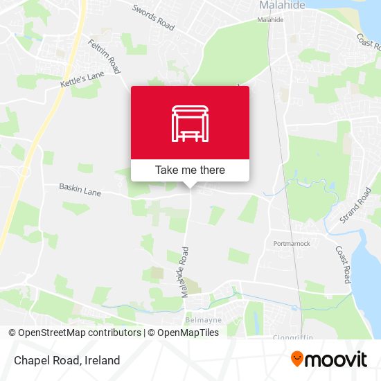 Chapel Road map