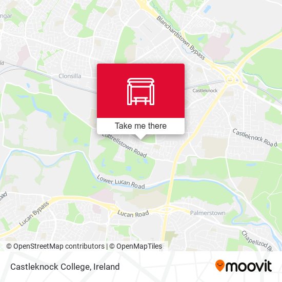 Castleknock College map