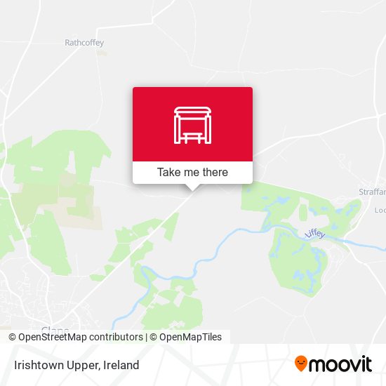 Irishtown Upper map