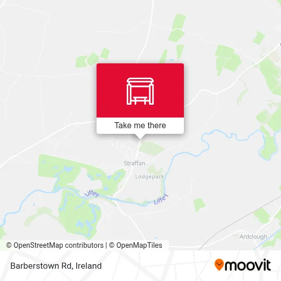 Barberstown Rd map