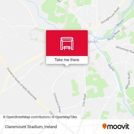 Claremount Stadium map