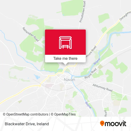 Blackwater Drive map