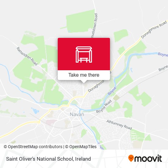 Saint Oliver's National School map