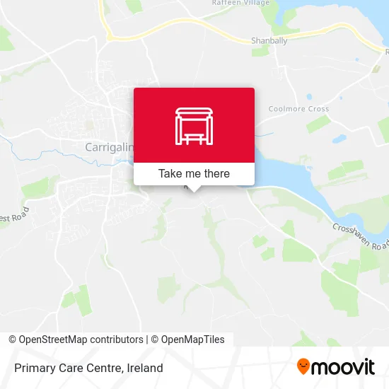 Primary Care Centre map
