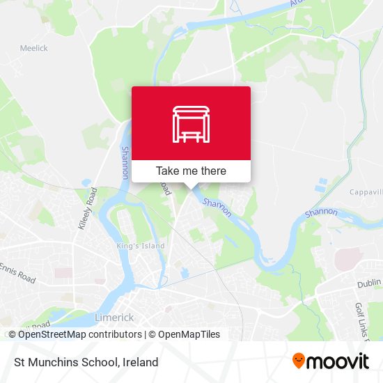 St Munchins School map