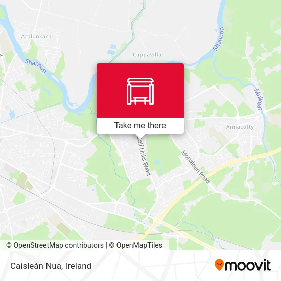 Caisleán Nua map