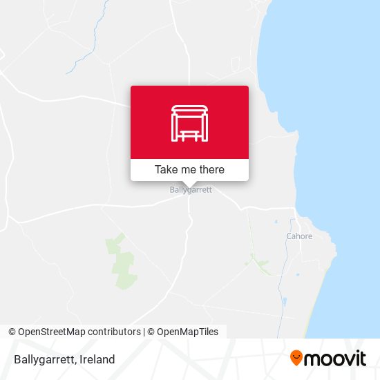 Ballygarrett map