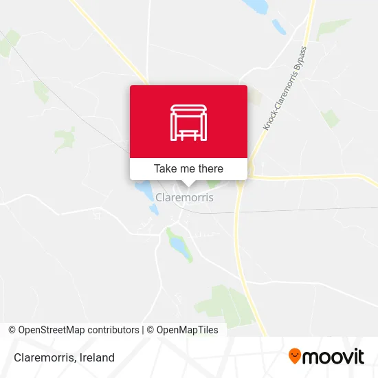 Claremorris map