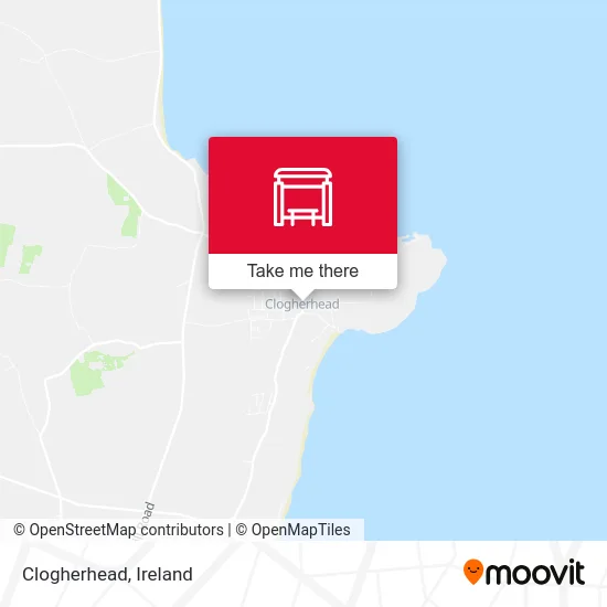 Clogherhead map