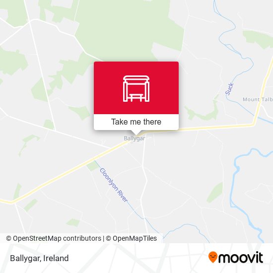 Ballygar map