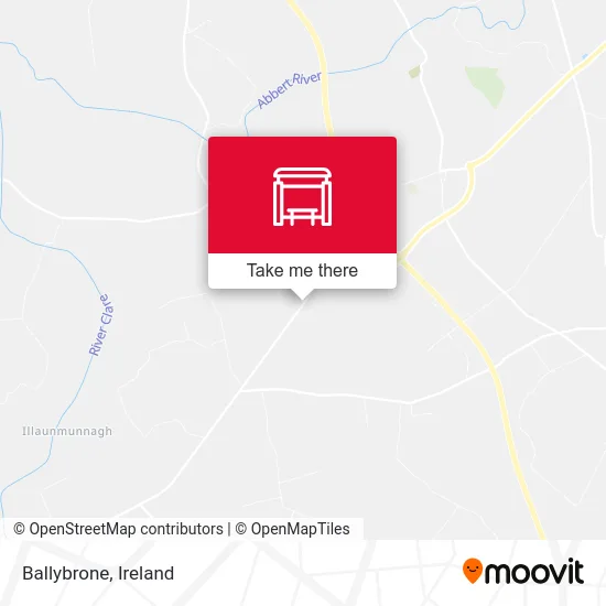 Ballybrone map