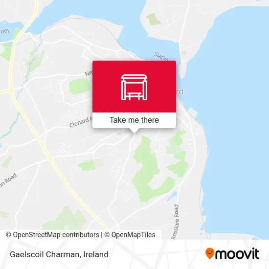 Gaelscoil Charman map