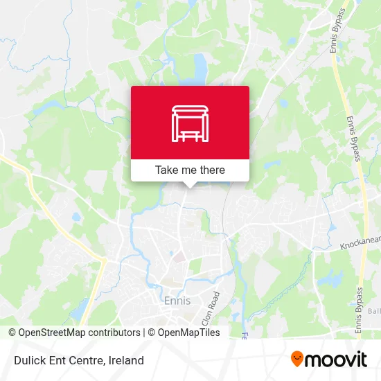 Dulick Ent Centre map