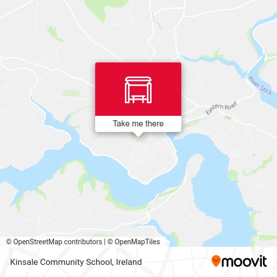 Kinsale Community School map