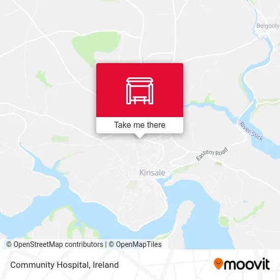 Community Hospital map