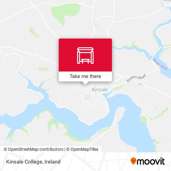 Kinsale College map