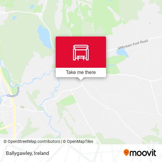 Ballygawley map