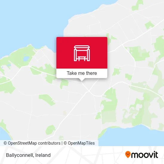 Ballyconnell map