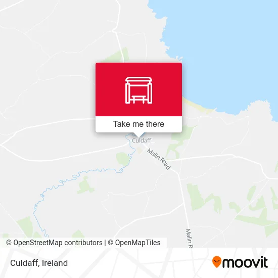 Culdaff map