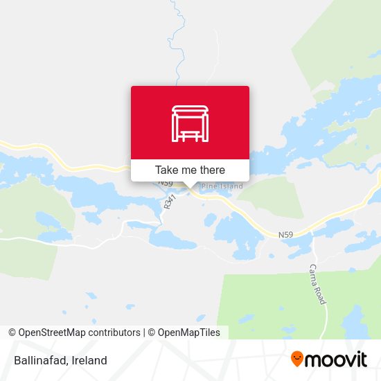 Ballinafad map