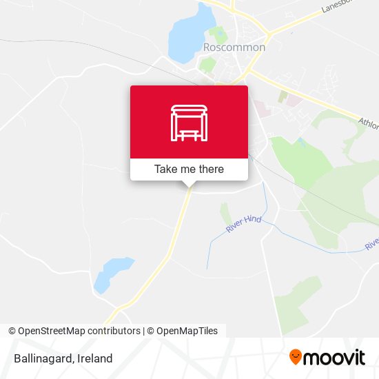 Ballinagard map