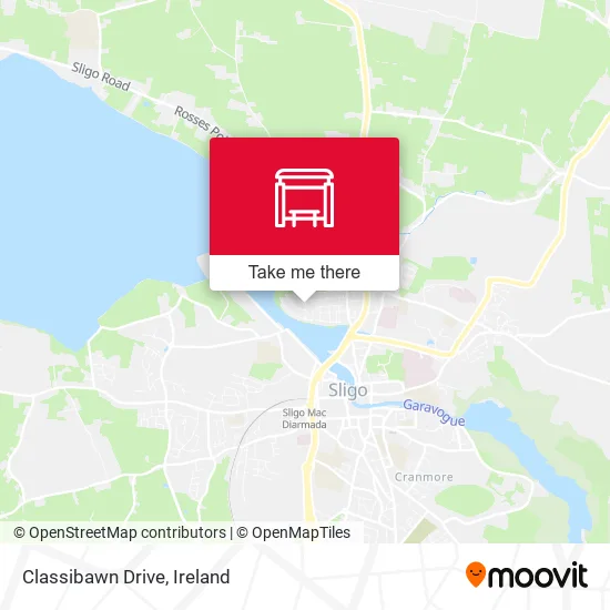Classibawn Drive map