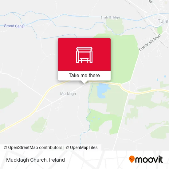 Mucklagh Church map