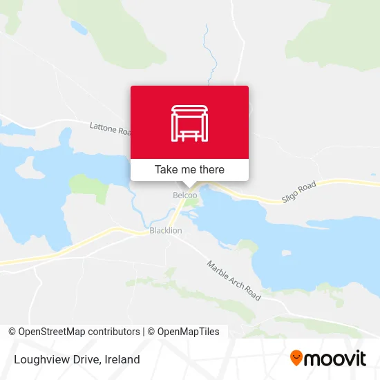 Loughview Drive map