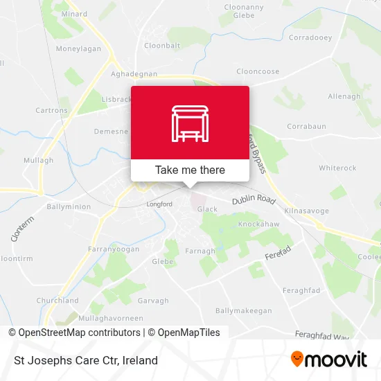 St Josephs Care Ctr map
