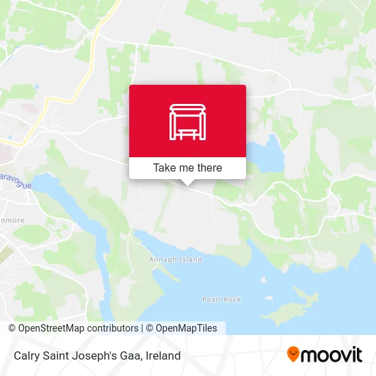 Calry Saint Joseph's Gaa map