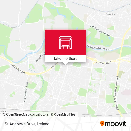 St Andrews Drive map