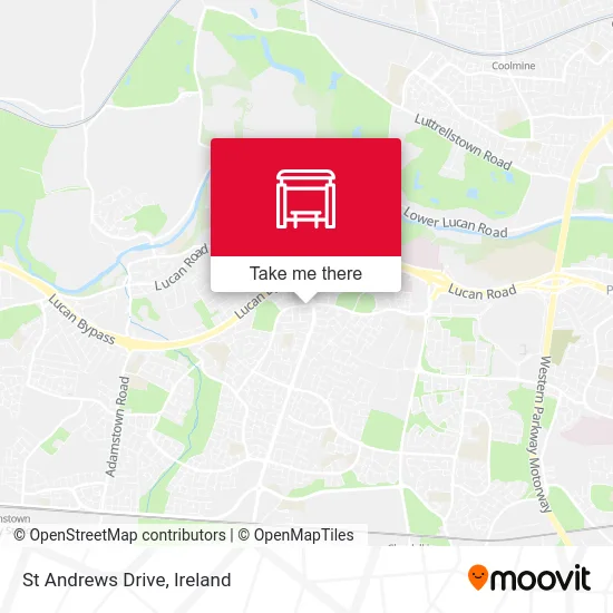 St Andrews Drive map