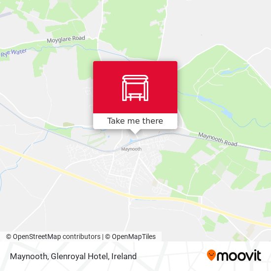 Maynooth, Glenroyal Hotel map