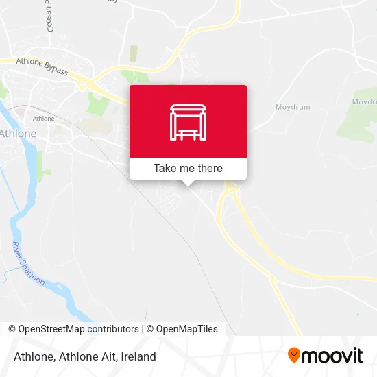 Athlone, Athlone Ait map