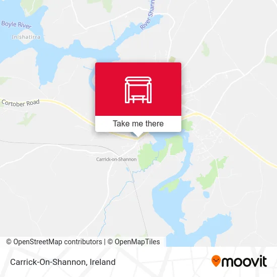 Carrick-On-Shannon map