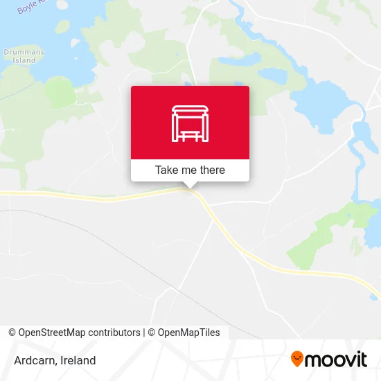Ardcarn map