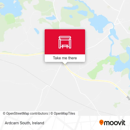 Ardcarn South map