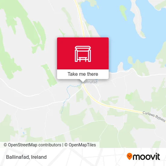 Ballinafad map