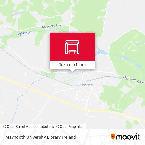 Maynooth University Library map