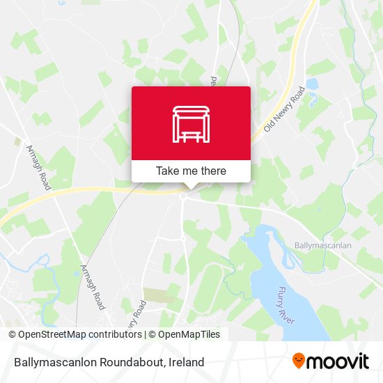 Ballymascanlon Roundabout map