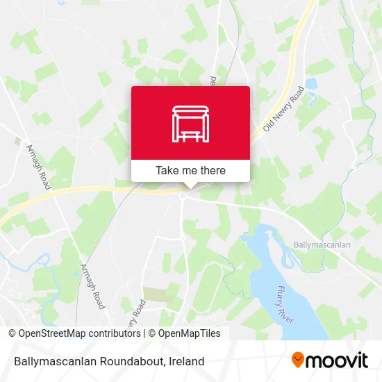 Ballymascanlan Roundabout map