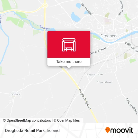 Drogheda Retail Park map