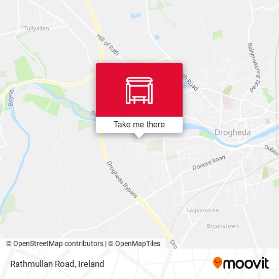 Rathmullan Road map