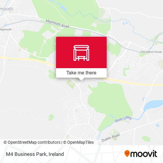 M4 Business Park map