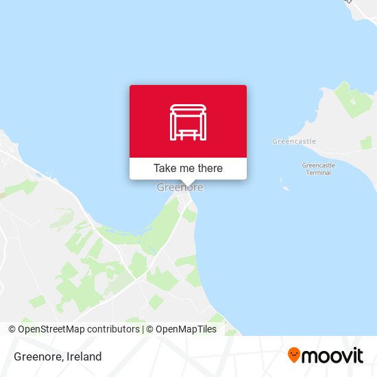 Greenore map