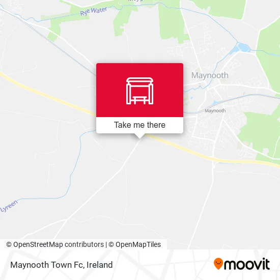 Maynooth Town Fc map