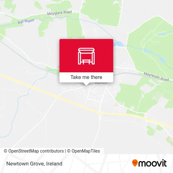 Newtown Grove map
