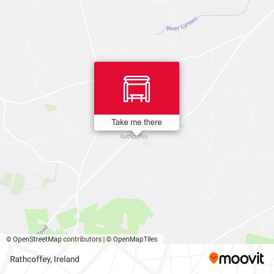 Rathcoffey map