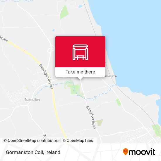 Gormanston Coll map